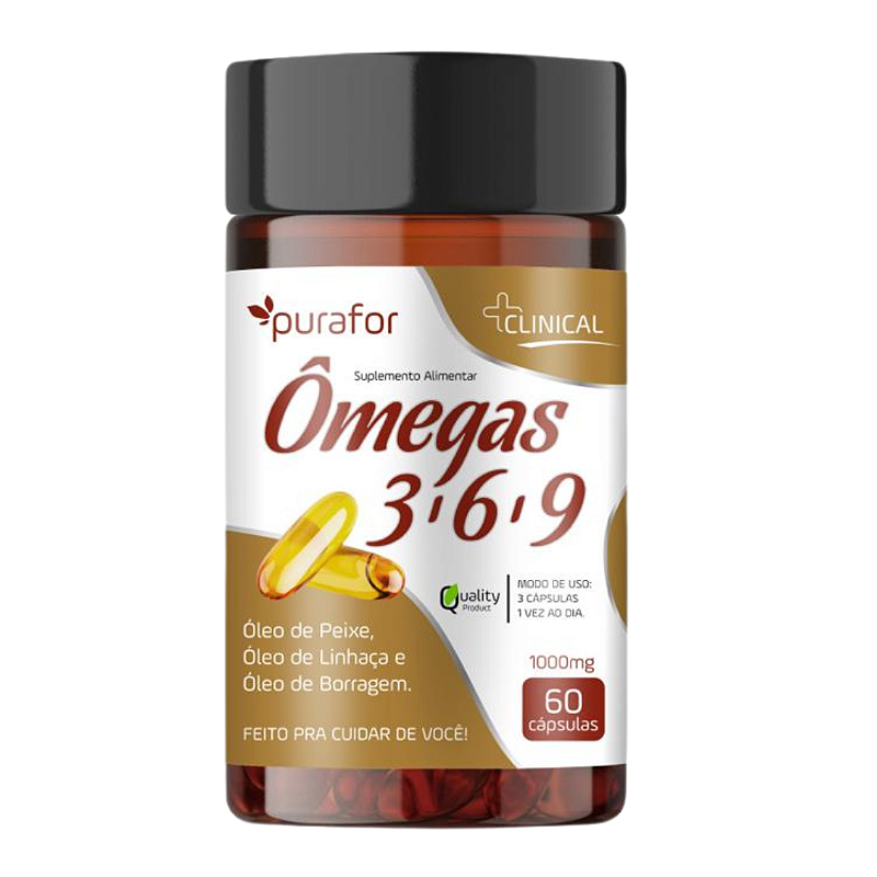 Suplemento Ômegas 3, 6 e 9